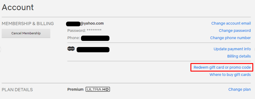 Netflix Gift Card Activation