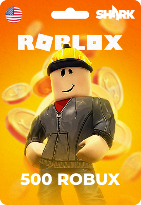 Roblox gift card 6,25$ (500 Robux), регион: CША