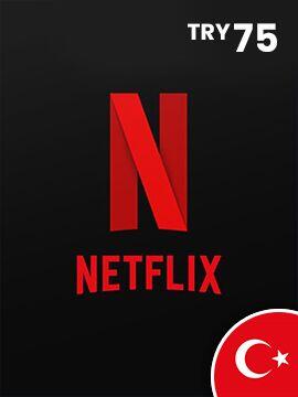 Netflix gift card 75 TL (Турция)